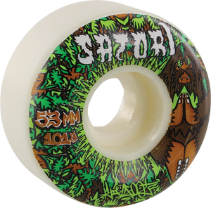 Satori - Bigfoot Conical 53mm 101a - Skateboard Wheels (Set of Four)