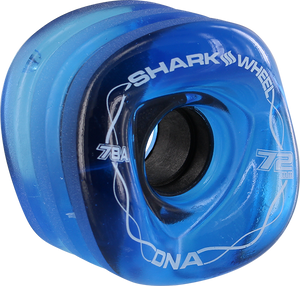 Shark Wheels - Dna 72mm 78a Trans.sapphire - Skateboard Wheels (Set of Four)