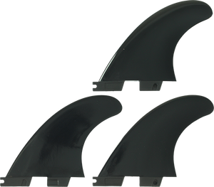 Fin Solutions - Solutions Fcs-2 G-5 Black 3fin Set - Surfboard Fins