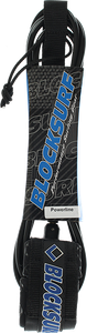 Block Surf - Powerline Leash 9' Solid Black - Surfboard Leash