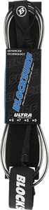 Block Surf - Ultra Leash 7' Blk/clear Blk - Surfboard Leash