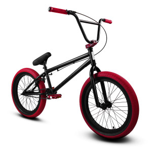 Elite BMX Bike - Stealth - Black / Red Elite BMX Bike - Stealth - Black / Red