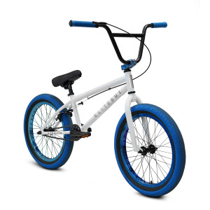 Elite BMX Bike - Stealth - White / Blue Elite BMX Bike - Stealth - White / Blue