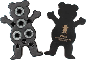 Grizzly Griptape - Black Bear-ings 1set