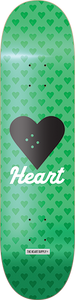 Heartagram - Vertical Flow Neon Deck-8.12 Green - Skateboard Deck