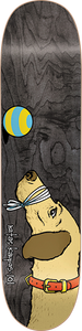 101 Boards - Natas Dog Deck-7.88 Black/veneer Sp - Skateboard Deck