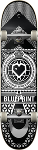 Blueprint - Home Heart Complete-8.0 Blk/wht - Complete Skateboard Blueprint - Home Heart Complete-8.0 Blk/wht - Complete Skateboard