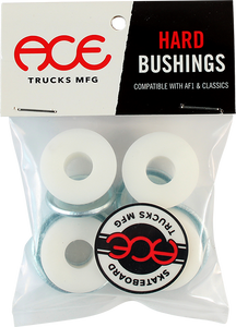 Ace Trucks - Hard Bushings Kit 94a/94a White 2pr - Skateboard Bearings