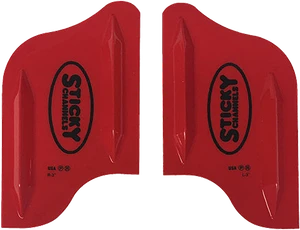 Sticky Channels - Channels Mini 3" Red