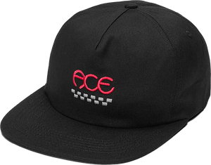 Ace Trucks - Finish 5 Panel Hat Adj-black