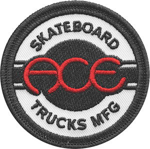Ace Trucks - Seal Patch 2.5" Black/wht/red