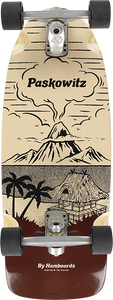Hamboards - Paskowtiz  30" Surfskate Comp Hut Island - Complete Skateboard Hamboards - Paskowtiz  30" Surfskate Comp Hut Island - Complete Skateboard