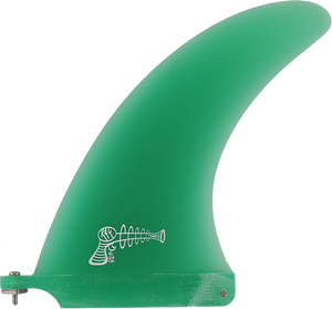 Ray Gun - Gun Fiberglass Center Fin 7.0" Green - Surfboard Fins