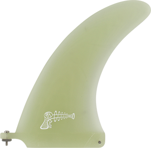 Ray Gun - Gun Fiberglass/volan Center Fin 7.5" Clear - Surfboard Fins