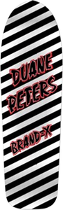 Brand-X - Peters Rider Deck-9.37x33.37 White - Skateboard Deck Brand-X - Peters Rider Deck-9.37x33.37 White - Skateboard Deck