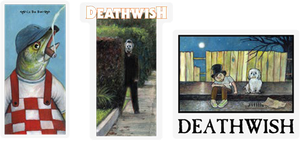 Deathwish - 12/pk Asst. Holiday 22 One-off Sticker Pk