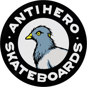 Antihero - Pigeon Round Md Decal