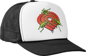 Powell Peralta - Ants Mesh Hat Adj-wht/red/blk - Skateboard Hat Powell Peralta - Ants Mesh Hat Adj-wht/red/blk - Skateboard Hat