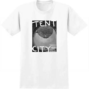 Antihero - Tent City Ss S-wht - Skateboard T-Shirt