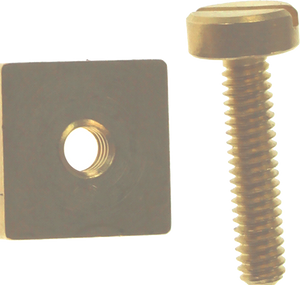 Miscellaneous - Fin Plate And Screw - Brass 1pc