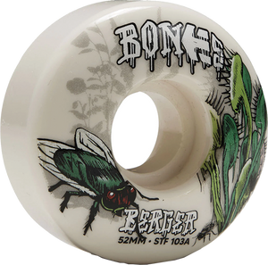 Bones Wheels - Berger Stf V3 Etnies Collab 52mm 103a Wht - Skateboard Wheels (Set of Four) Bones Wheels - Berger Stf V3 Etnies Collab 52mm 103a Wht - Skateboard Wheels (Set of Four)
