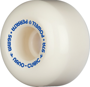Powell Peralta - Df Nano Cubic 56/37mm 97a White - Skateboard Wheels (Set Of Four) Powell Peralta - Df Nano Cubic 56/37mm 97a White - Skateboard Wheels (Set Of Four)