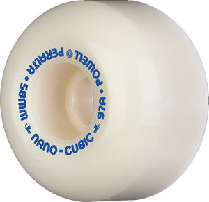 Powell Peralta - Df Nano Cubic 58/37.5mm 97a White - Skateboard Wheels (Set Of Four) Powell Peralta - Df Nano Cubic 58/37.5mm 97a White - Skateboard Wheels (Set Of Four)