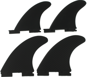 Fin Solutions - Solutions Ffs Quad Lg 5.5"/4.5" Blk Weave/blk Fin Solutions - Solutions Ffs Quad Lg 5.5"/4.5" Blk Weave/blk