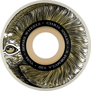 Bones Wheels - Joslin Xf V1 Rampage 54mm 99a - Skateboard Wheels (Set Of Four) Bones Wheels - Joslin Xf V1 Rampage 54mm 99a - Skateboard Wheels (Set Of Four)