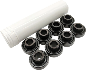 Boa Constrictor - Blackbelly Ceramic Bearings Set Black - Skateboard Bearings Boa Constrictor - Blackbelly Ceramic Bearings Set Black - Skateboard Bearings