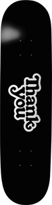 Thank You Skateboards - You Logo Deck-8.25 Black - Skateboard Deck Thank You Skateboards - You Logo Deck-8.25 Black - Skateboard Deck