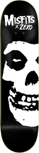 Zero - Misfits Fiend Skull Deck-8.5 Blk/wht - Skateboard Deck