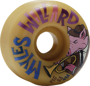 Pig - Willard Jazz 53mm 97a Natural - Skateboard Wheels (Set of Four) Pig - Willard Jazz 53mm 97a Natural - Skateboard Wheels (Set of Four)