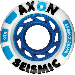 Seismic - Axon 55mm 97a White - Skateboard Wheels (Set of Four) Seismic - Axon 55mm 97a White - Skateboard Wheels (Set of Four)