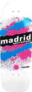 Madrid Explosion White Reissue Deck 9.87 X 29.87 - Skateboard Deck Madrid Explosion White Reissue Deck 9.87 X 29.87 - Skateboard Deck