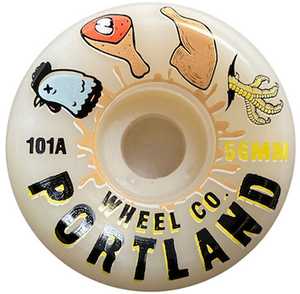 The Portland Wheel Company Mother Clucker 56mm 101a - Skateboard Wheels (Set Of 4) The Portland Wheel Company Mother Clucker 56mm 101a - Skateboard Wheels (Set Of 4)