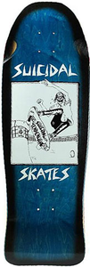 Dogtown Suicidal Skates Pool Skater Reissue Assorted Stains/black Fade Deck 10.12 X 30.32 - Skateboard Deck Dogtown Suicidal Skates Pool Skater Reissue Assorted Stains/black Fade Deck 10.12 X 30.32 - Skateboard Deck