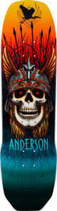 Powell Andy Anderson Heron Skull Shaped Flight Deck 8.45 - Skateboard Deck