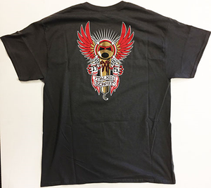 Talkin' Schmit Winged Mic Grey Ss Xl