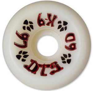 Dogtown K-9 80's White Wheels 60mm 97a (set Of 4) - Skateboard Wheels Dogtown K-9 80's White Wheels 60mm 97a (set Of 4) - Skateboard Wheels