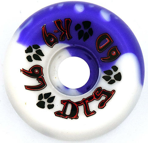 Dogtown K-9 80's Purple/white Swirl Wheels 60mm 97a (set Of 4) - Skateboard Wheels Dogtown K-9 80's Purple/white Swirl Wheels 60mm 97a (set Of 4) - Skateboard Wheels