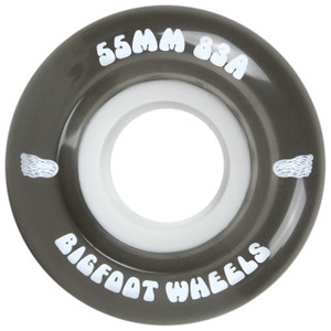 Bigfoot Cruiser Black 55mm 83a - Skateboard Wheels (Set Of 4)
