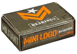 Mini Logo Bearings 200 Bulk Box - Skateboard Bearings Mini Logo Bearings 200 Bulk Box - Skateboard Bearings