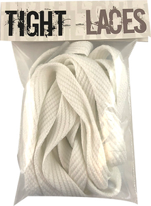 Tight Laces Flat 45" White