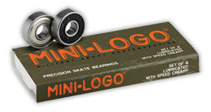 Mini Logo Bearings Single Set - Skateboard Bearings Mini Logo Bearings Single Set - Skateboard Bearings