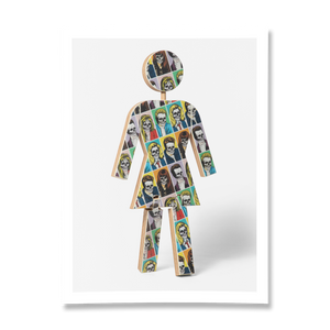 Girl Sean Cliver Modernica Og Photo Print 18 X 24