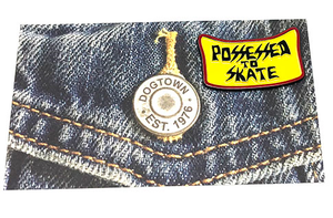 Dogtown Possessed To Skate Enamel Pin