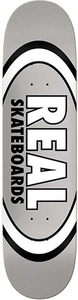 Real Team Classic Oval Silver Deck 7.75 - Skateboard Deck