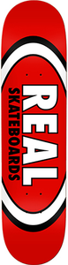 Real Team Classic Oval Red Deck 8.12 - Skateboard Deck