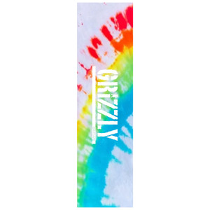 Grizzly 9" Tie Dye Stamp Holiday 23 Pr2 Perforated Sheet - Skateboard Grip Tape